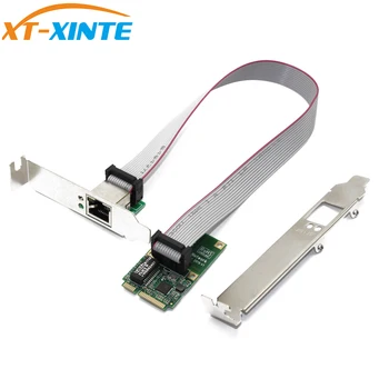 XT-XINTE Tinklo plokštės Mini PCI-E Tinklo plokštė 1000Mbps Gigabit Ethernet 10/100/1000M RJ45 LAN Tinklo Adapteris, skirtas PC Kompiuteris