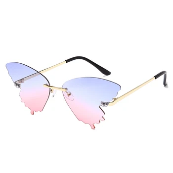 Prekės Dizaino Mados Cat Eye Akiniai nuo saulės Moterims, Metalo Taškus Saulės Akiniai Prabanga Tendencijos Sunglass UV400 Atspalvių Akių oculos