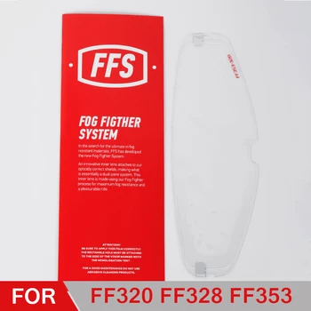 LS2 FF353 šalmas Anti-fog plėvele tinka LS2 FF320 FF328 šalmų antveidžiai anti-rūko pleistras