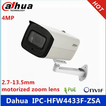Dahua IPC-HFW4433F-ZSA 4MP POE IP67 IK10 2.7 mm, ~13,5 mm Motorizuotas objektyvas Žvaigždės Kamera su laikikliu Pakeisti IPC-HFW4431R-Z