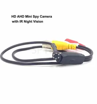Super Mini HAINAUT VAIZDO Kamera HD 960P Pastatytas 940nm Nematomas Infraraudonųjų spindulių IR-DIODŲ Naktinis Matymas Su Garso Mikrofonas 3.7 mm Objektyvas