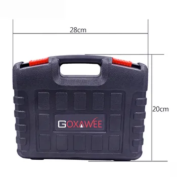 GOXAWEE Plastikinis lagaminas Box Įrankis Dremel Elektros audra Rotaciniai Įrankiai Neturi Būti Elektrinis Gręžimo ir Rotaciniai Įrankiai